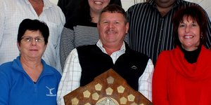  Bestuur 2014: Voor: Glenda Kitley, Fanie Bothma, René Beukes.  Middel: Jorine van der Merwe. Agter: Neels Claassen, Ben Gericke en DJ Heyns.